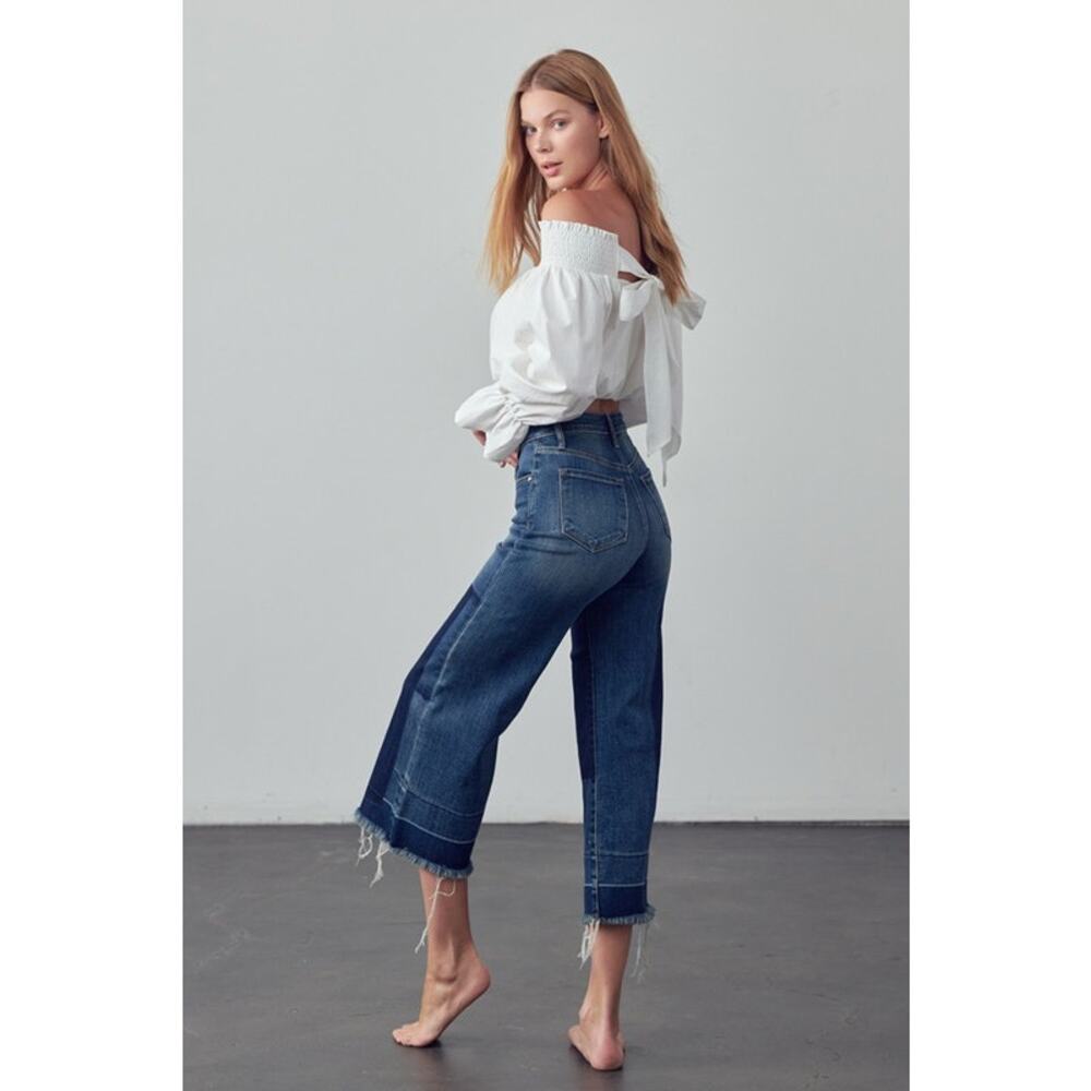 Insane Gene Mid-rise Crop Flare Jeans - P1301 - Size 7/27 - Picture 6 of 10